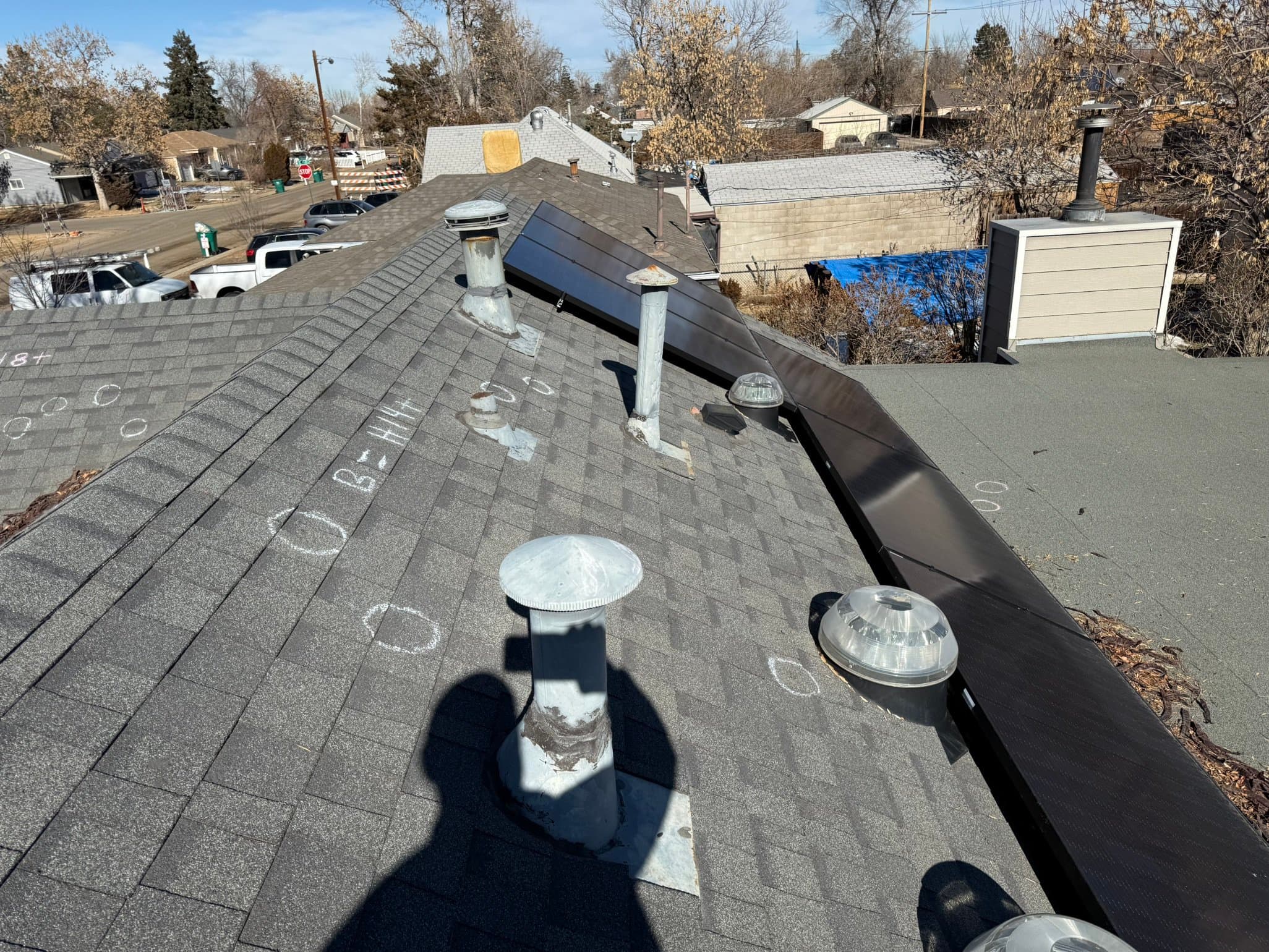 CertainTeed shingles installed on a residential roof